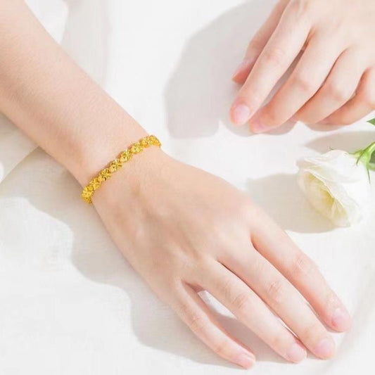 Amara Lucky Clover Heart Bracelet β